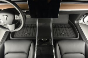 Chevrolet Equinox EV Floor Mat Set - 3D MAXpider - Elitect - Black - `24-`26
